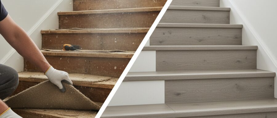 Materialen en afwerkingen voor jouw nieuwe trapbekleding