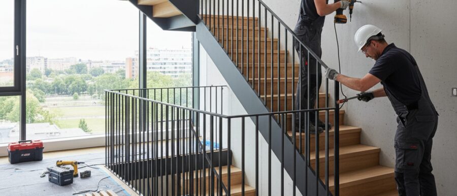 Trapleuningen vervangen renovatie