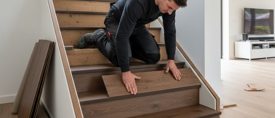 Bij Renovatie Nu maak je je trap als nieuw met traprenovatie laminaat.​ Wij plaatsen overzettreden&hellip;