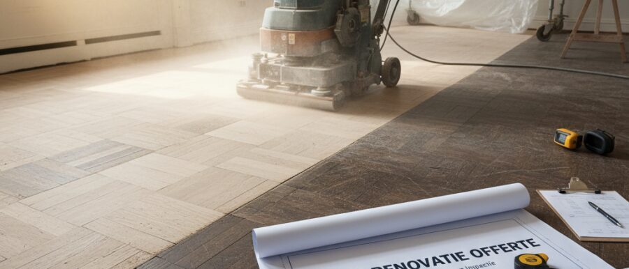Wat is een vloer renovatie offerte