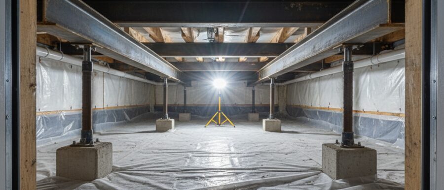 Belangrijkste methodes om een vloerconstructie te versterken