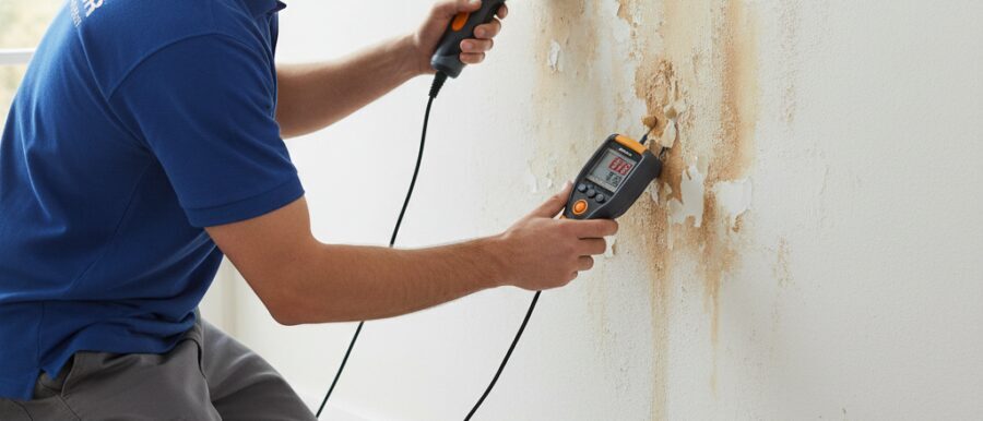 Diagnose met meetapparatuur en bouwfysica