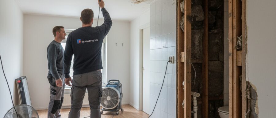 Wij van Renovatie Nu pakken Waterschade herstel woning snel aan.​ We sporen lekkage op, meten&hellip;
