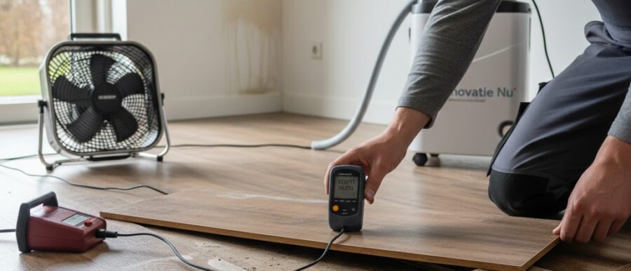Waterschade laminaat herstellen