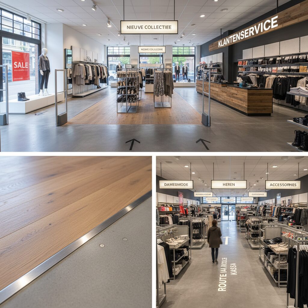 Winkelinterieur renovatie die verkoopt