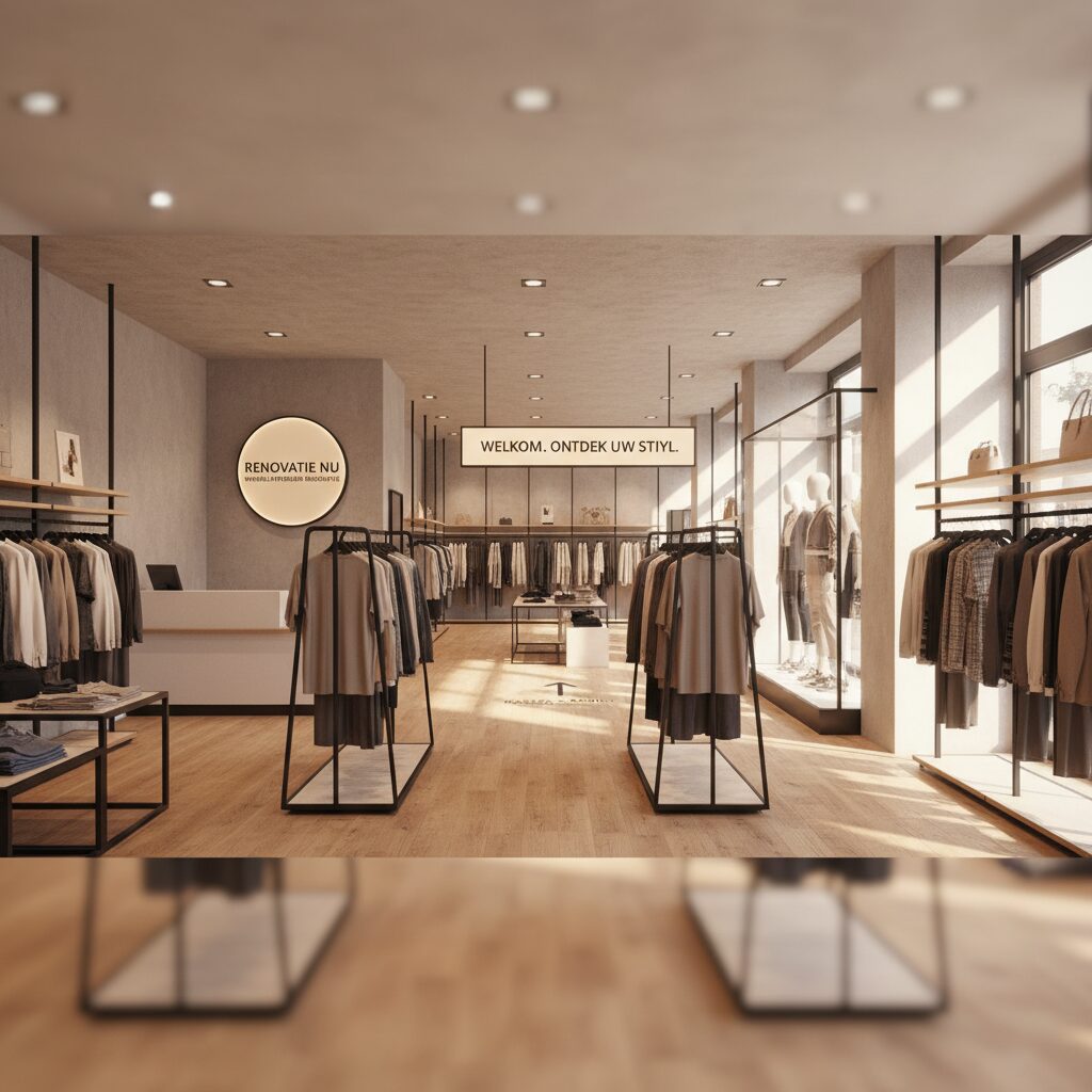 Winkelinterieur renovatie