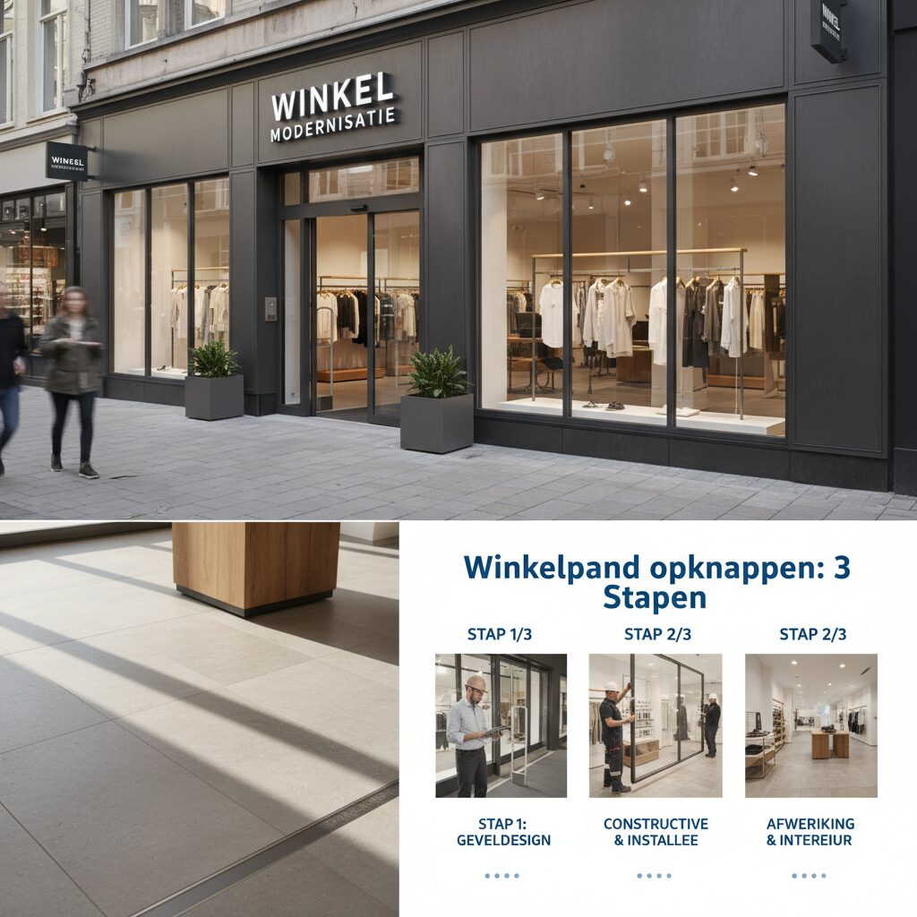 Winkelpand opknappen