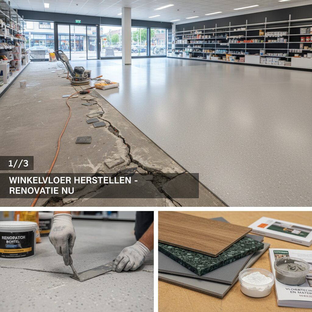 Winkelvloer herstellen met bewezen technieken en materialen