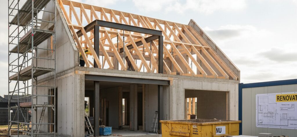 Woning casco opknappen Woning casco opknappen doe je met Renovatie Nu. Wij sturen ruwbouw en draagconstructie, bewaken budget…