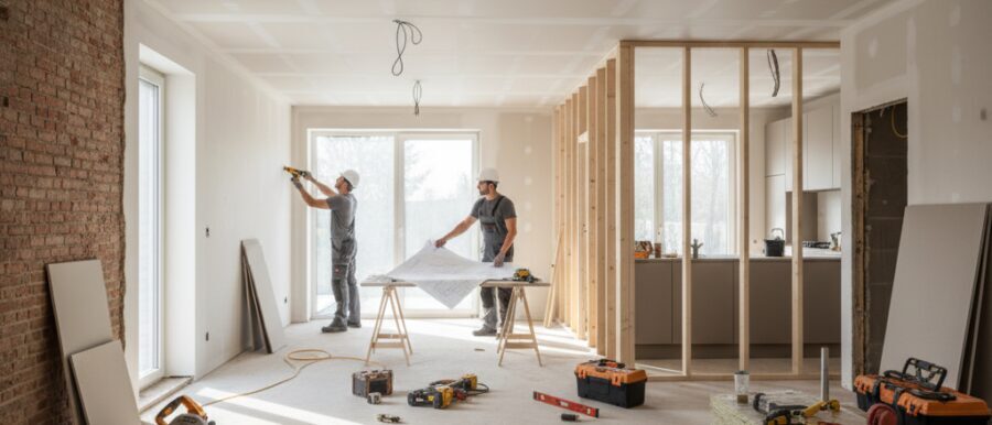 Types en voorbeelden van woning herinrichten renovatie