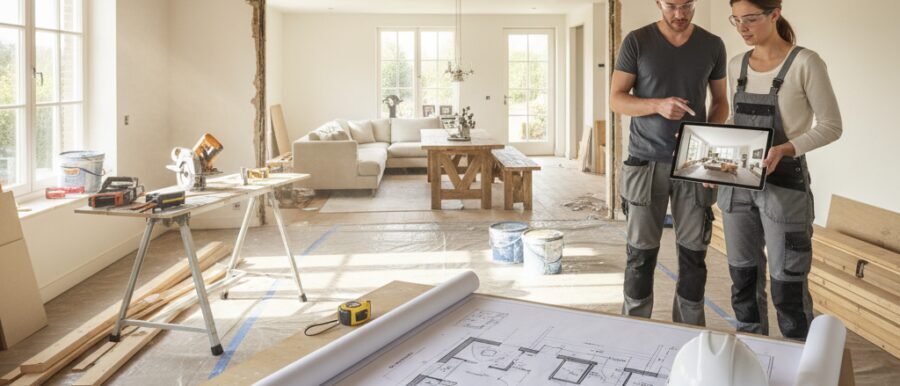 Wat is woning herinrichten renovatie