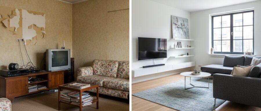 Types woning make over renovatie per ruimte en leefstijl