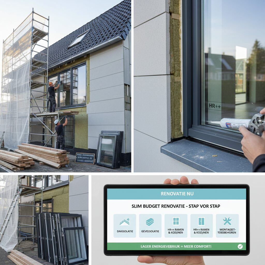 Proces stap voor stap voor slim budget