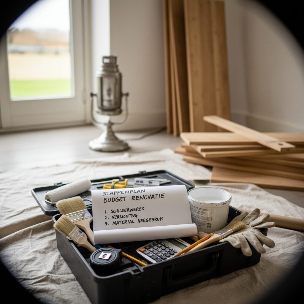 Woning opknappen budget Proces om binnen budget te blijven en verrassingen te vermijden