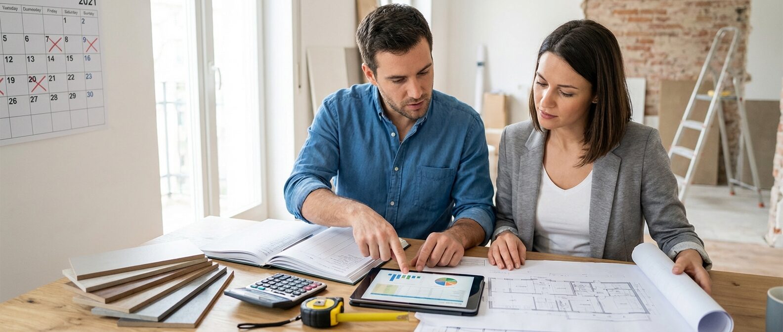 Je wilt grip op je Woning renovatie budget.​ Wij van Renovatie Nu maken een slimme&hellip;