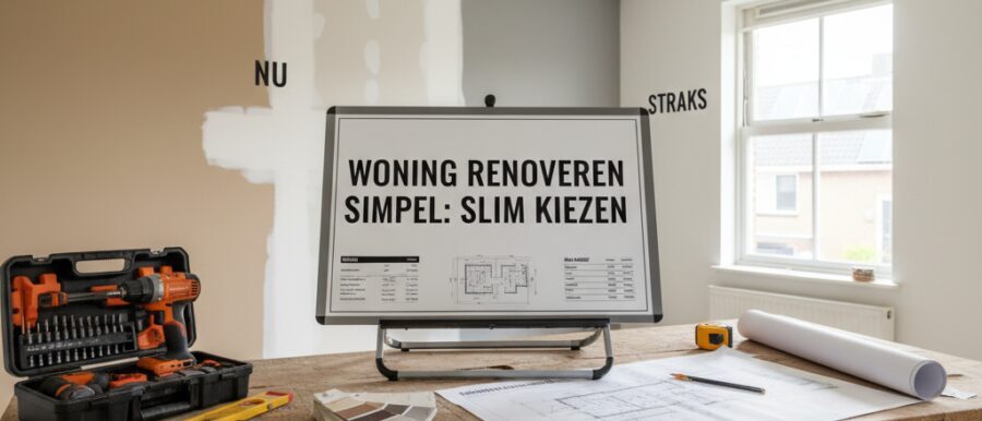 Woning renoveren simpel betekent slim kiezen