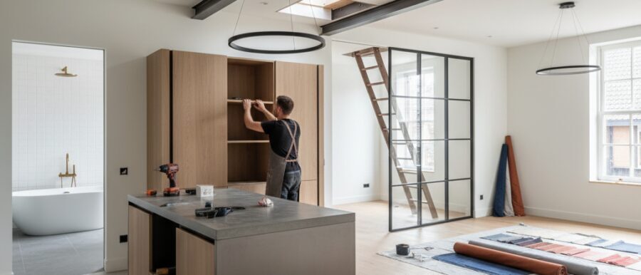 Je zoekt Woningrenovatie inspiratie voor keuken, badkamer, woonkamer en zolder.​ Wij van Renovatie Nu vertalen&hellip;