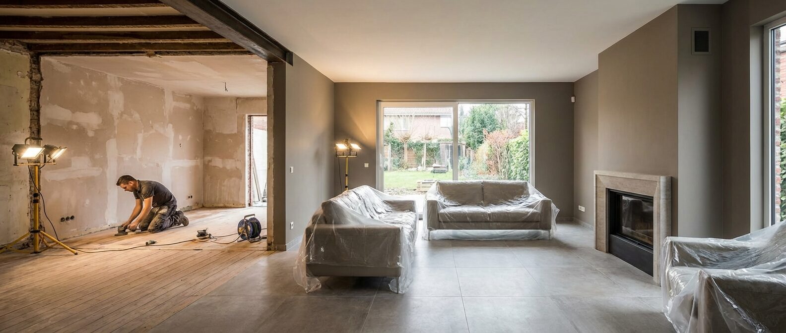 Wat is woonkamer renovatie