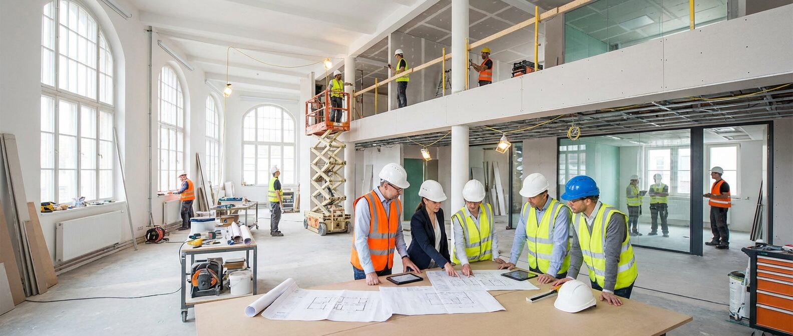 Wat is een zakelijke renovatie totaalproject
