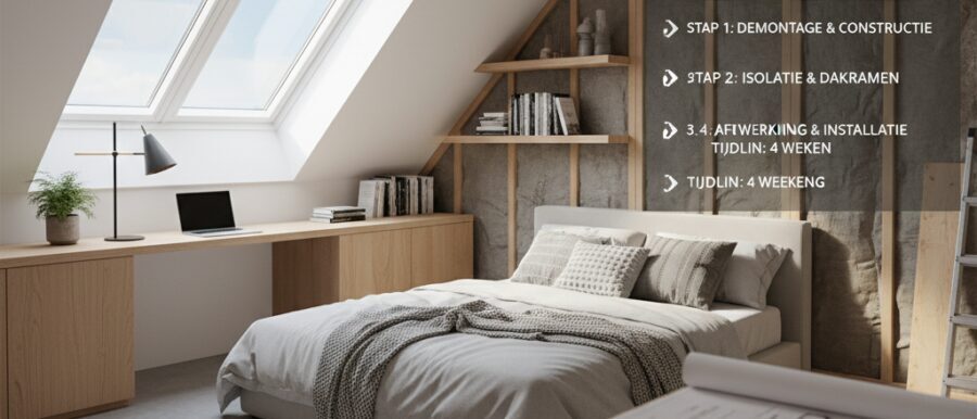 Zolder verbouwen en renoveren begint bij slim maatwerk.​ Wij van Renovatie Nu maken van donkere&hellip;