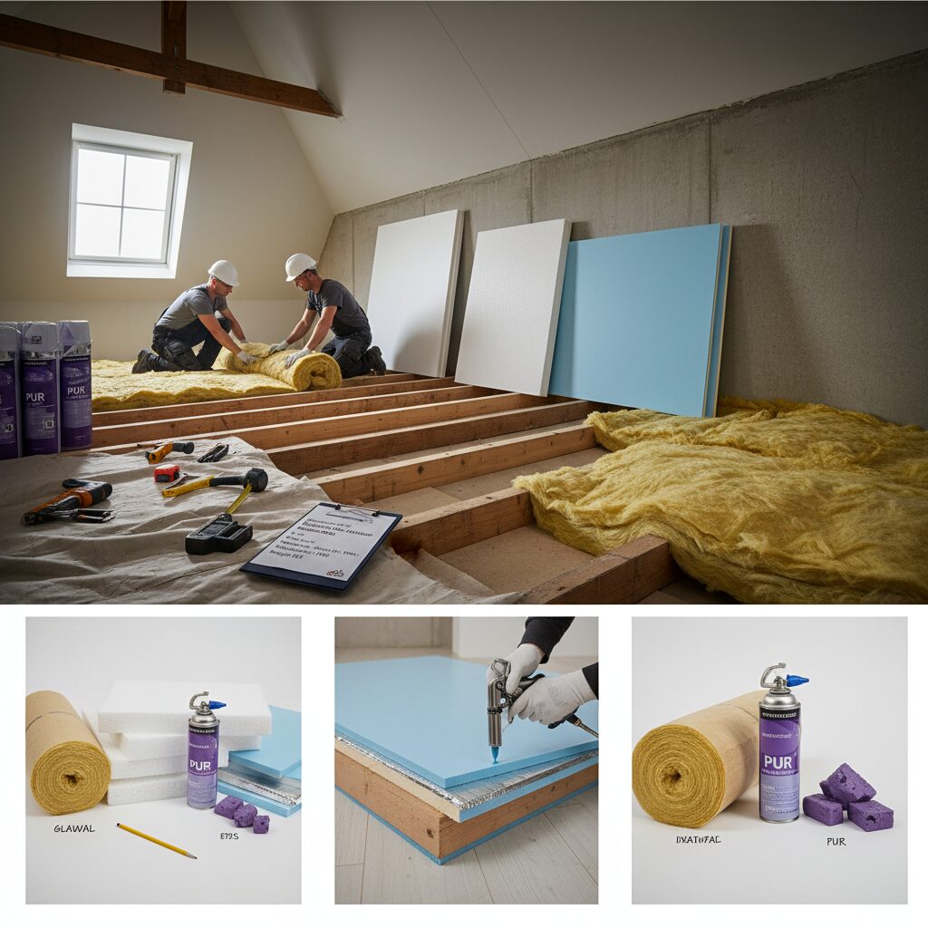 Zolder vloer isoleren goedkoop