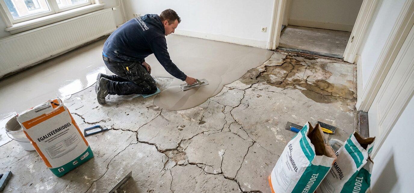 10 fouten bij egalisatie die vloeren beschadigen. Wat egalisatie is en waarom fouten funest zijn voor je vloer