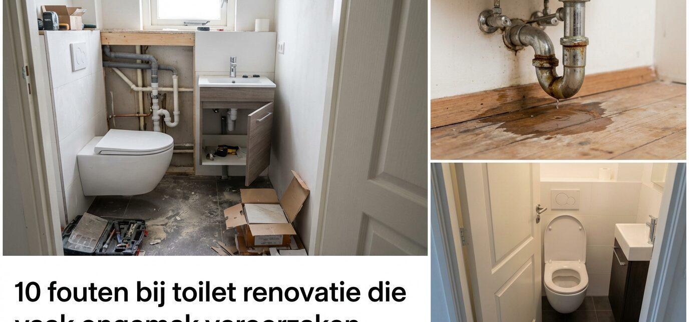 Een toilet vernieuwen lijkt simpel, maar juist daar gaan veel dingen mis.​ Bij 10 fouten&hellip;