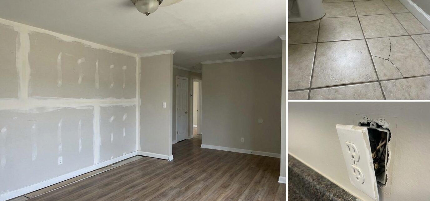 10 signalen dat renovatie werk niet optimaal is uitgevoerd.