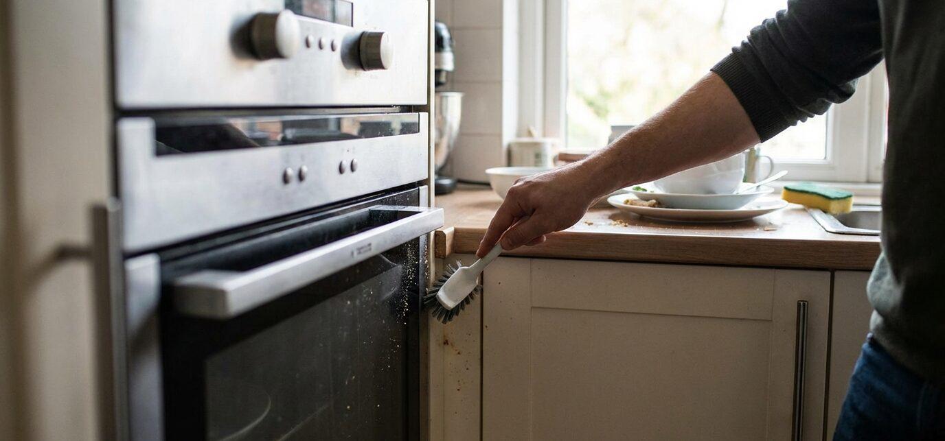 Apparatuur en details die schoonmaken onnodig lastig maken