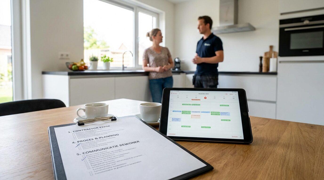 7 afrondingsmomenten die renovatie succes bepalen. Afrondingsmoment 4 en 5: proces en communicatie met de bewoner