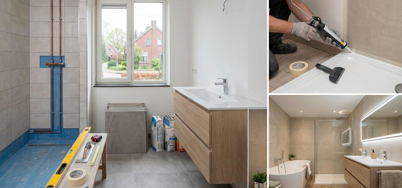 Badkamer renovatie Barger Compascuum Badkamer renovatie Barger Compascuum uitgelegd