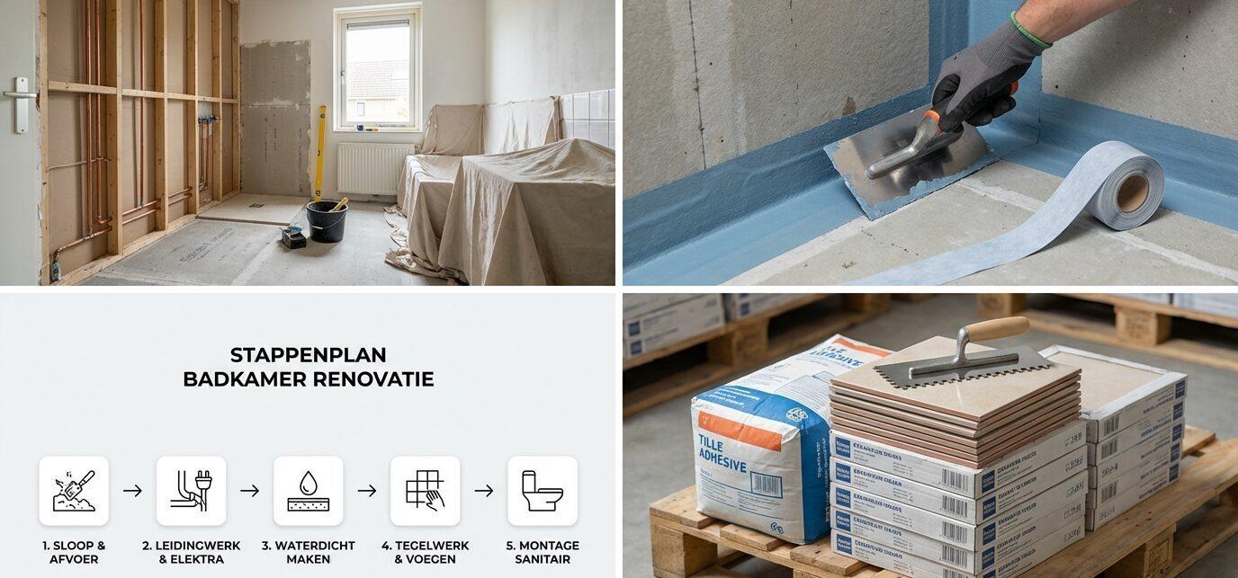 Badkamer renovatie Barger Compascuum Techniek en regelgeving waar je op kunt vertrouwen