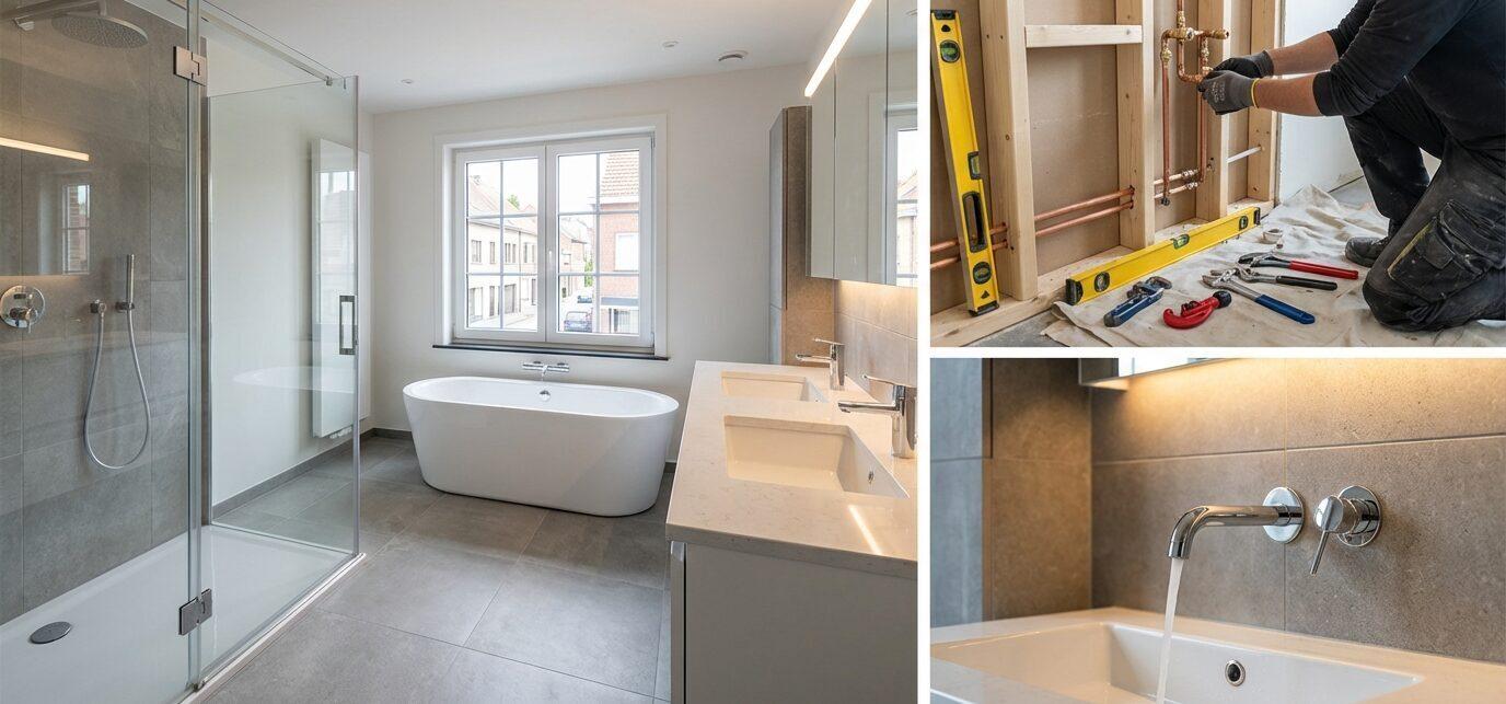 Badkamer renovatie Bernem