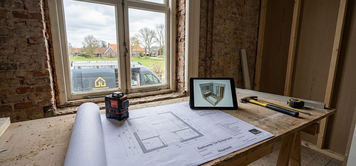Badkamer renovatie De Schiphorst start met een slim plan. Wij zijn Renovatie Nu en helpen&hellip;