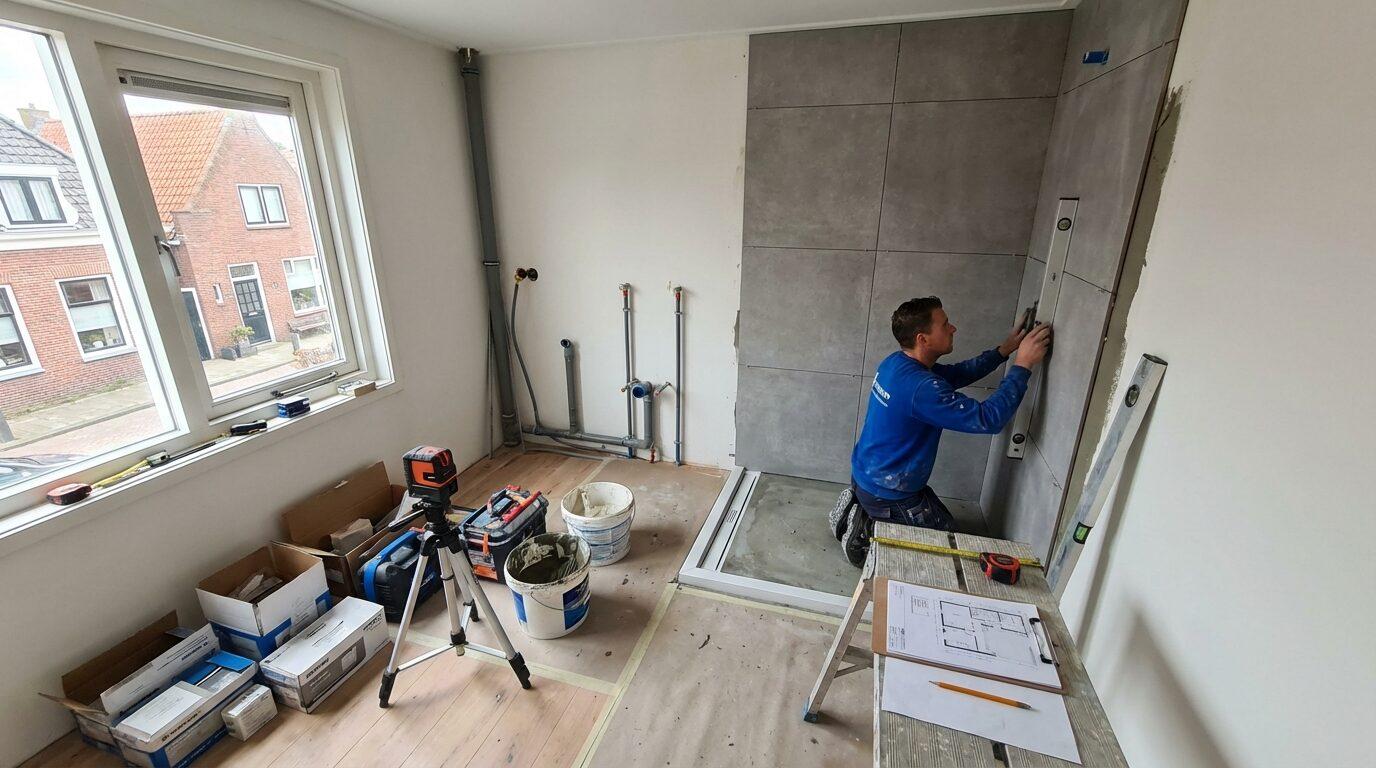 Badkamer renovatie Edam