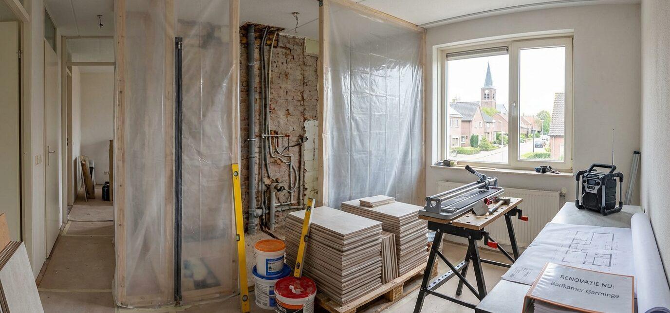 Badkamer renovatie Garminge Wij van Renovatie Nu maken Badkamer renovatie Garminge helder en haalbaar. Van ontwerp en 3D…