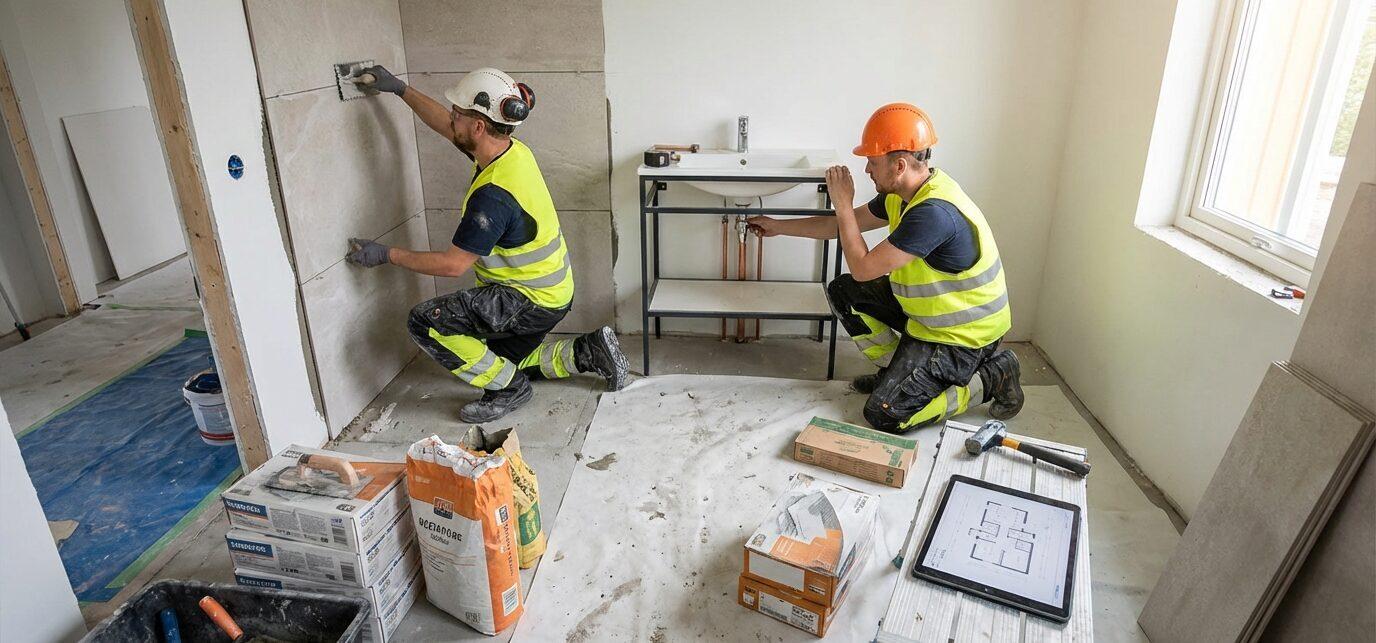 Badkamer renovatie Garminge Stappenplan voor Badkamer renovatie Garminge
