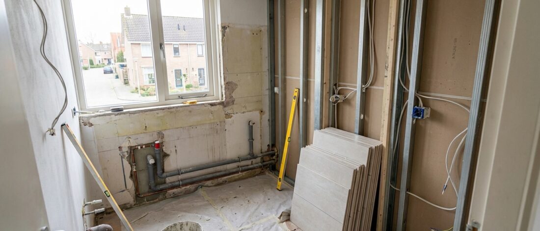 Badkamer renovatie Hazerswoude Dorp