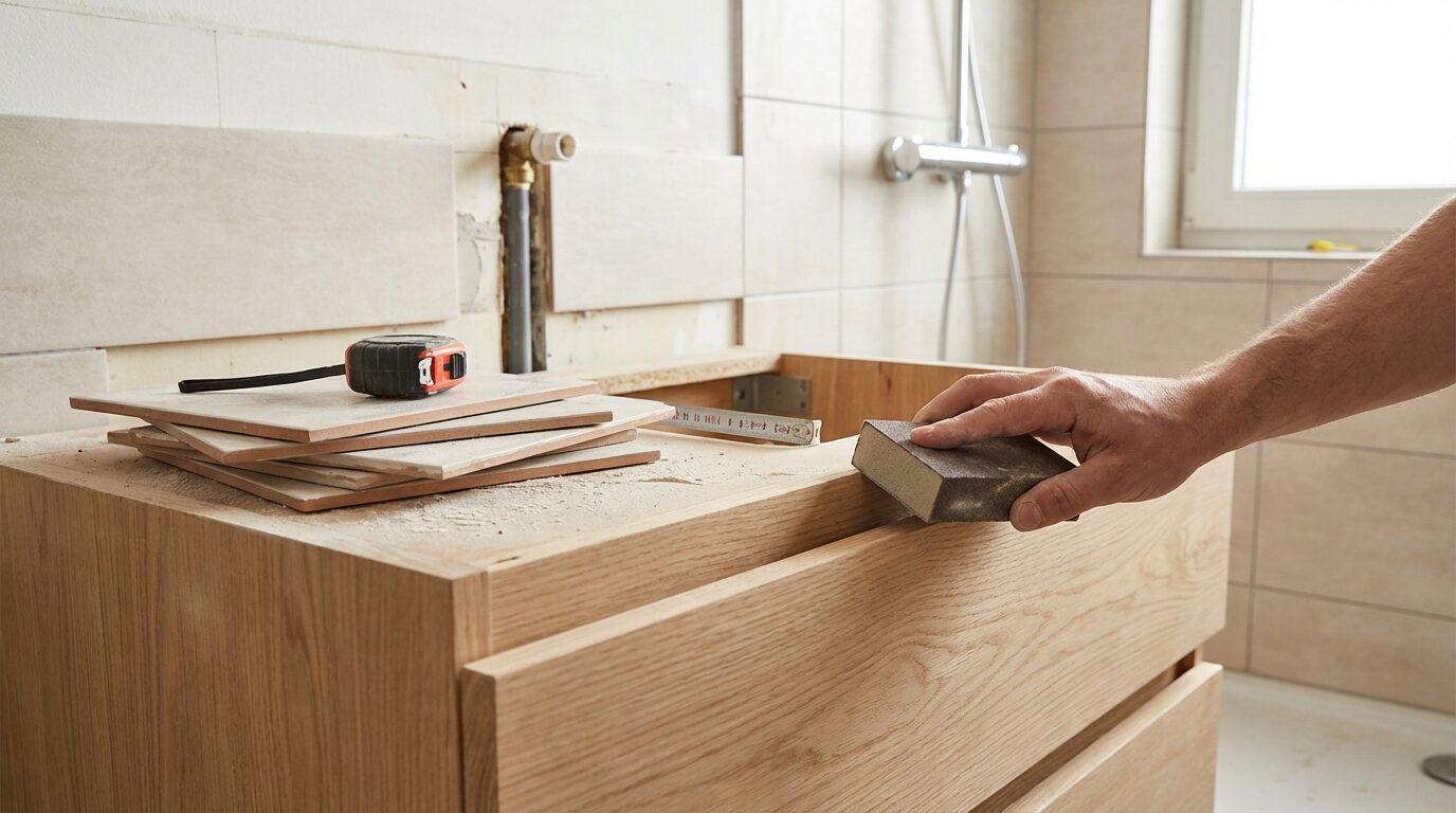 Wat is badkamer renovatie Hout