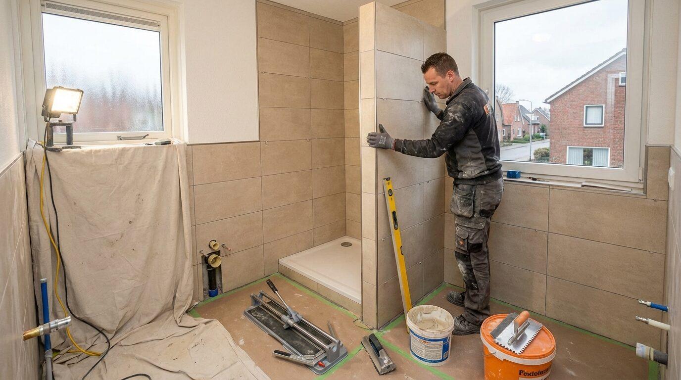 Badkamer renovatie Lieveren