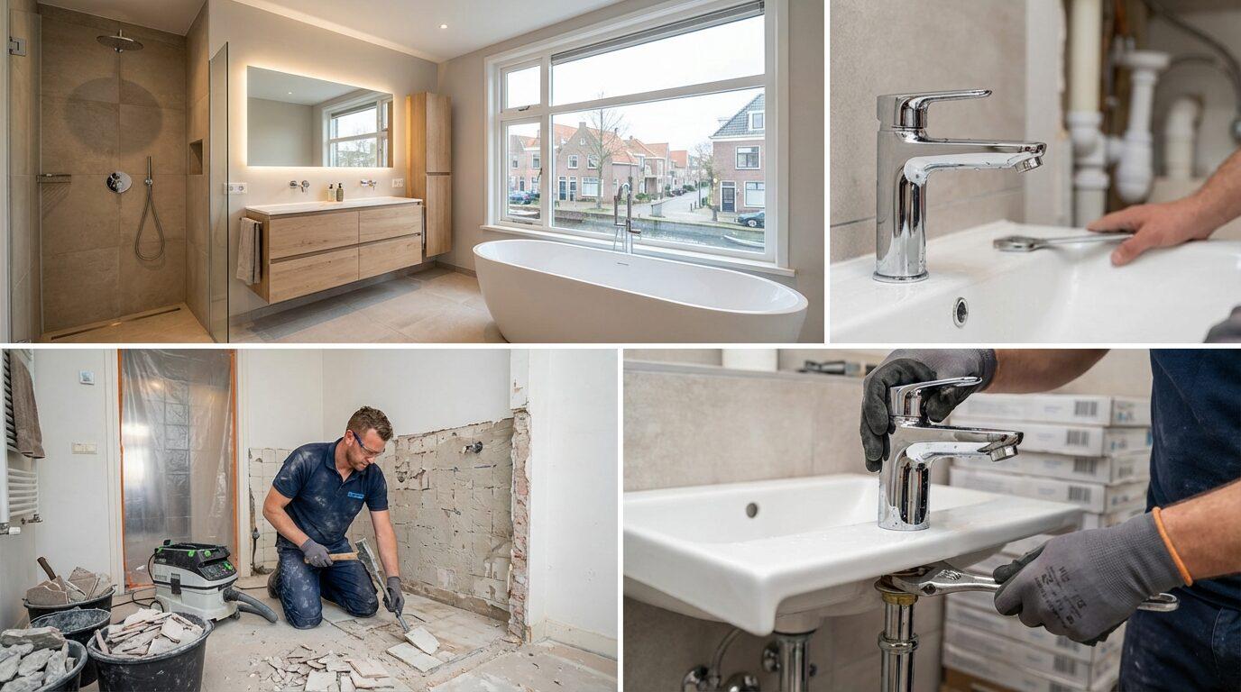 Badkamer renovatie Monnickendam