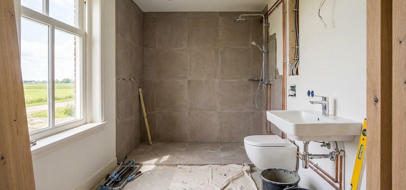 Types en stijlen badkamer renovatie in Oosterend