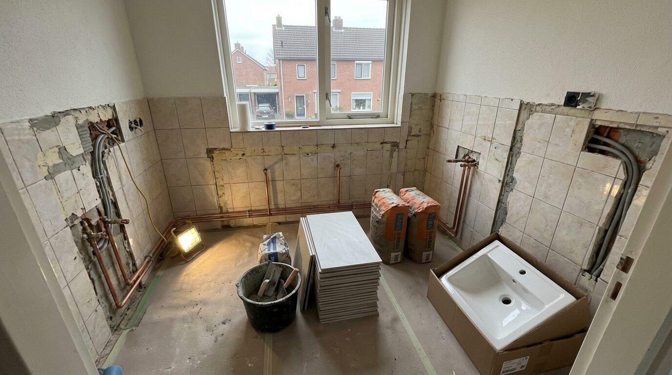 Badkamer renovatie Rogat