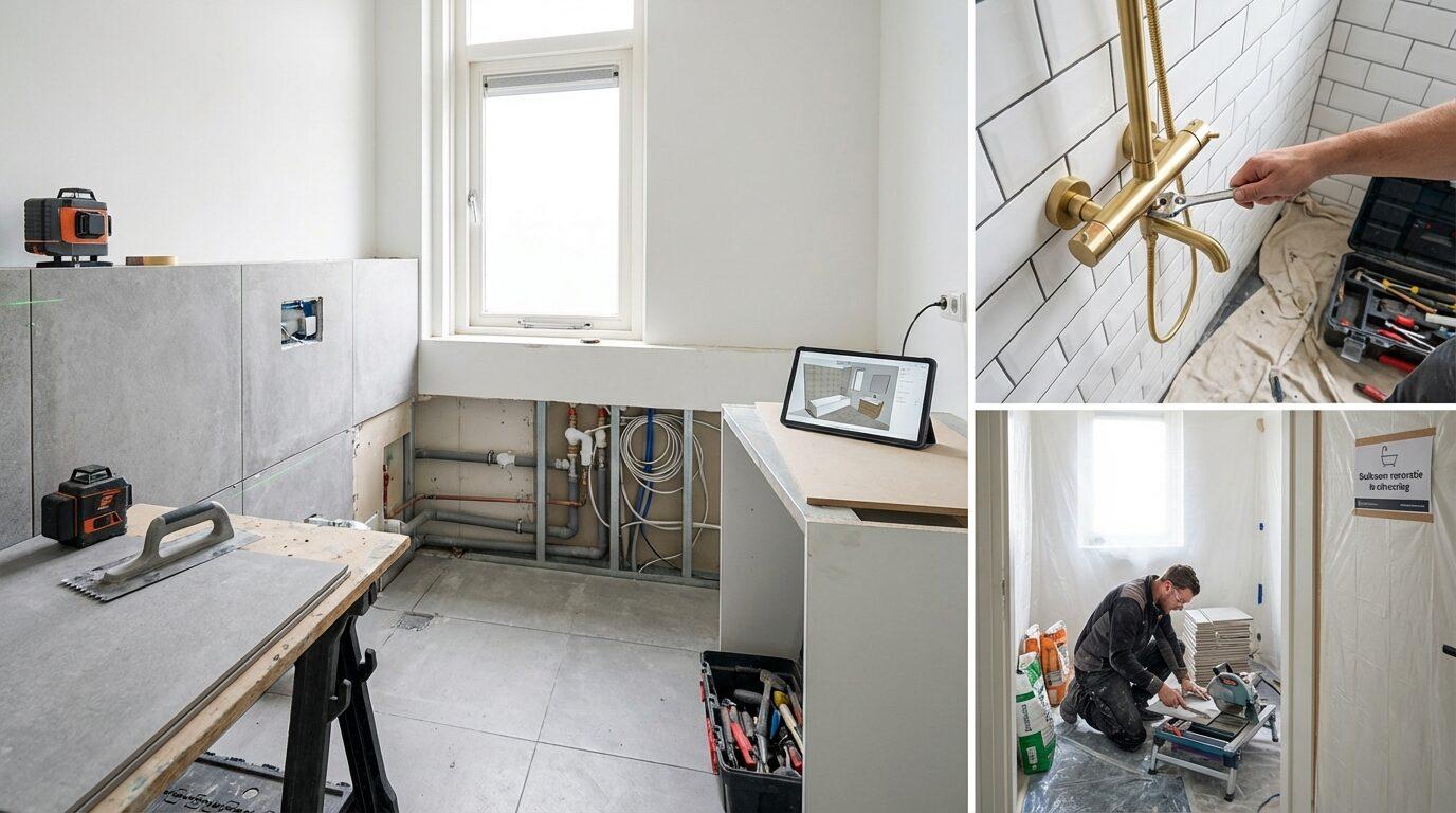 Badkamer renovatie Rosmalen