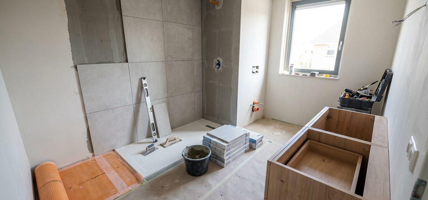 Badkamer renovatie in Sprang Capelle uitgelegd