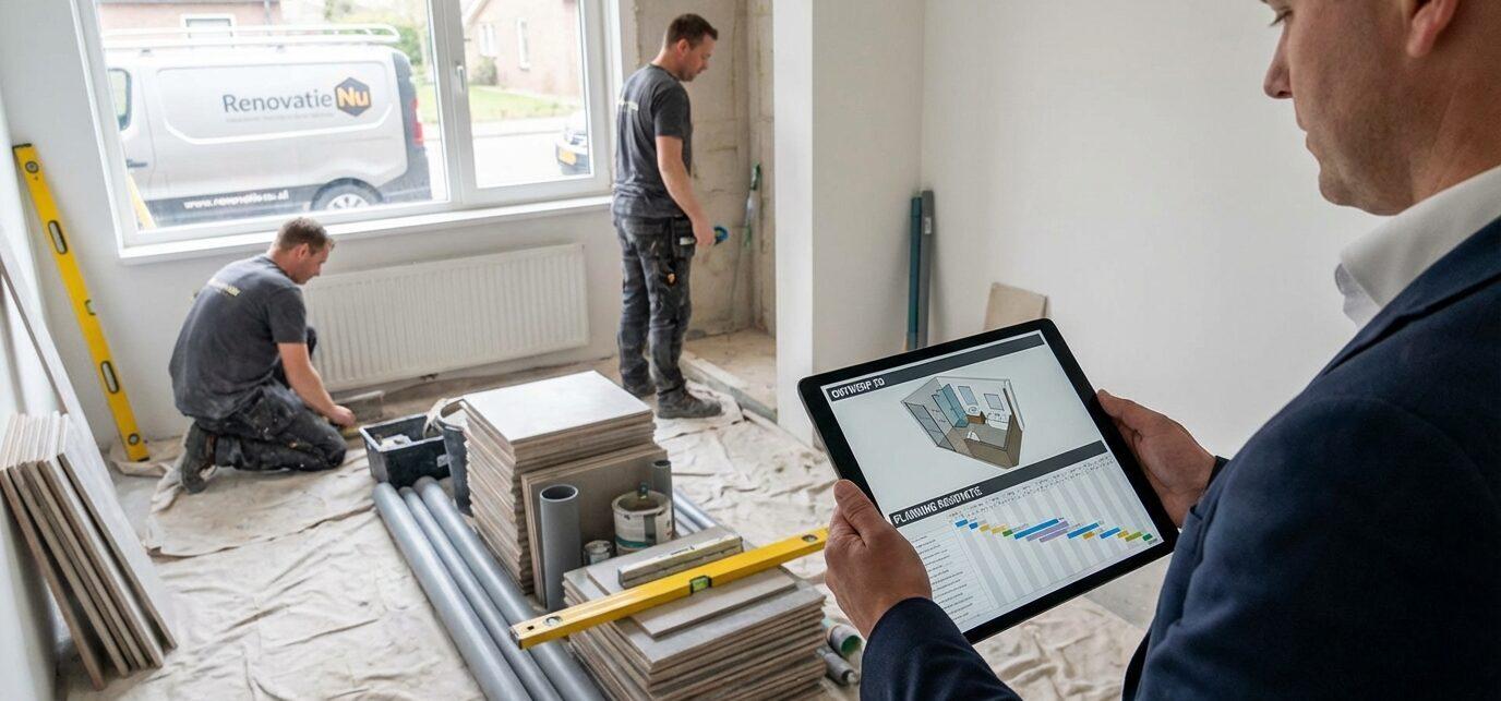 Badkamer renovatie Vledder met Renovatie Nu