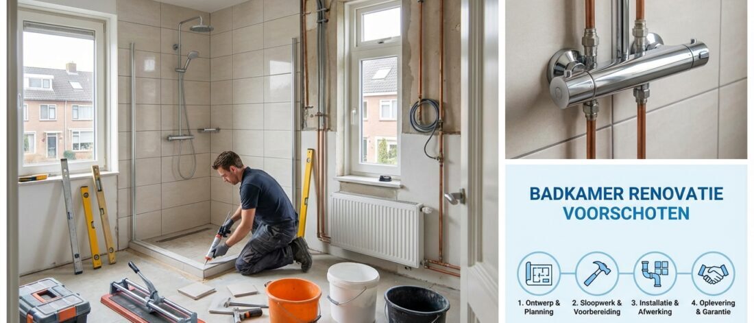 Jij zoekt Badkamer renovatie Voorschoten die klopt van schets tot laatste kitnaad.​ Met Renovatie Nu&hellip;