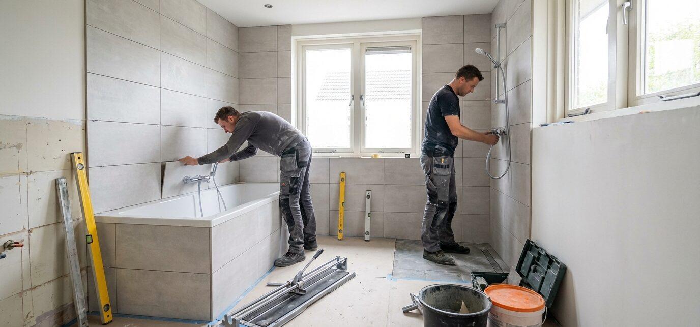 Badkamer renovatie Warmenhuizen