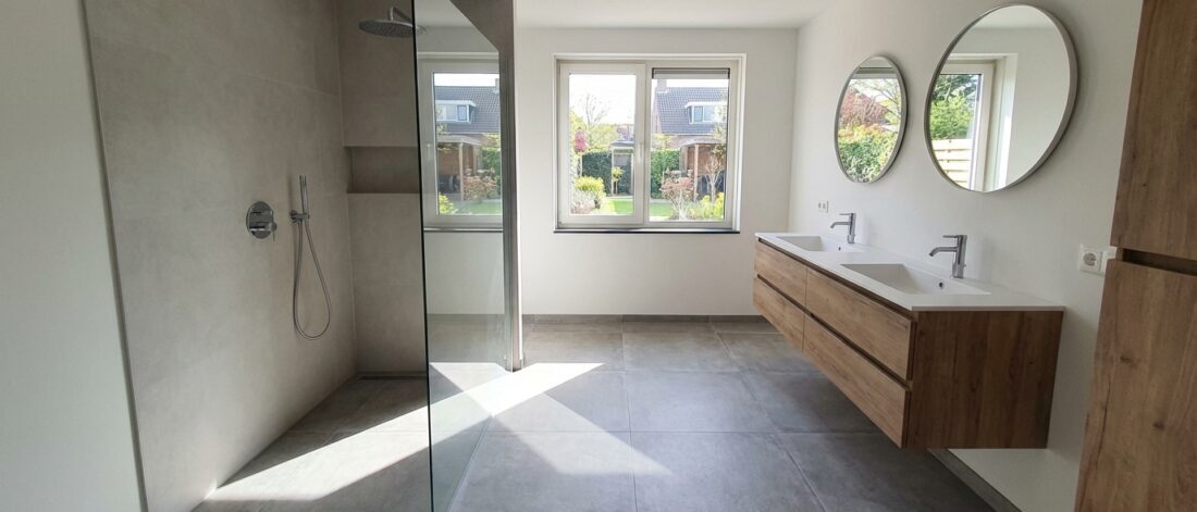 Badkamer renovatie Zwammerdam