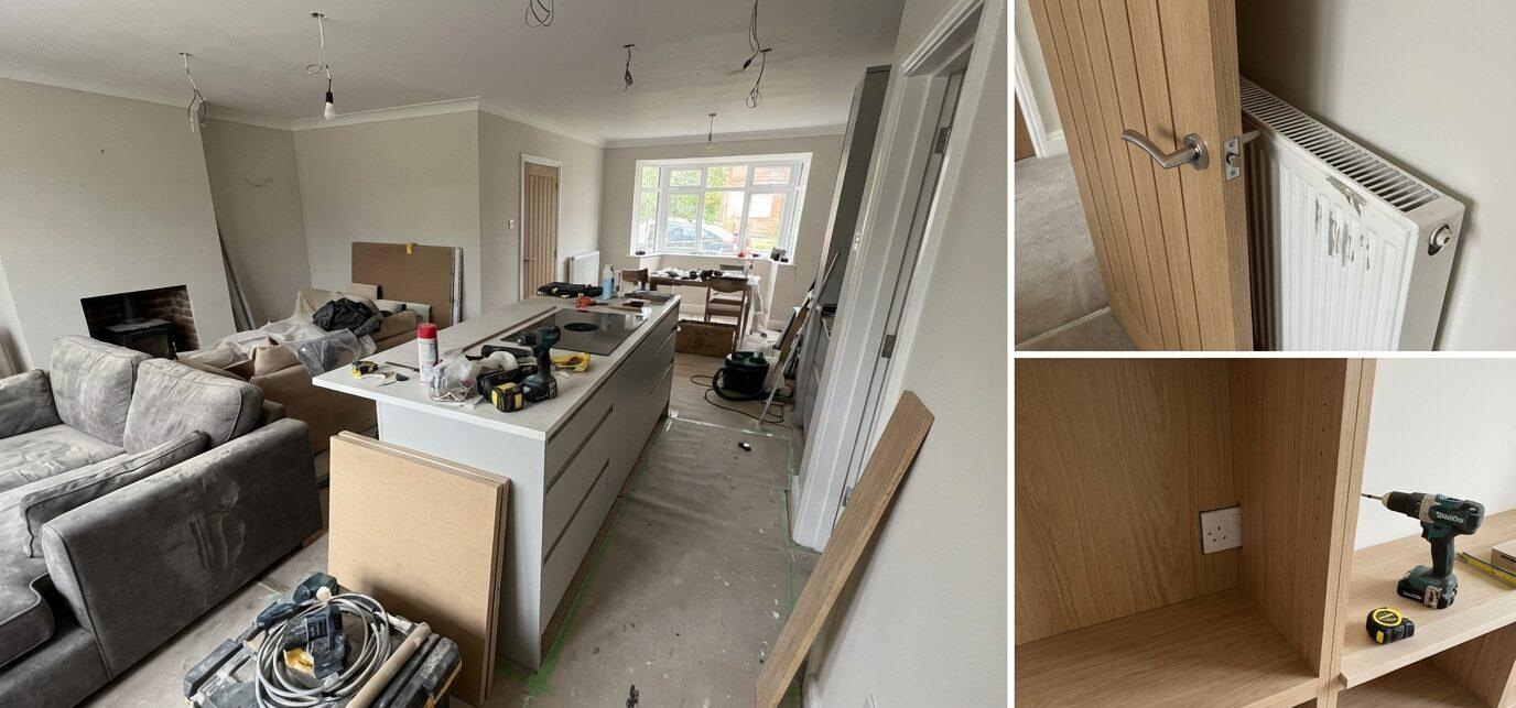 Welke renovatie ingrepen maken lopen openen en gebruiken minder logisch?